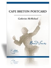Cape Breton Postcard Concert Band sheet music cover